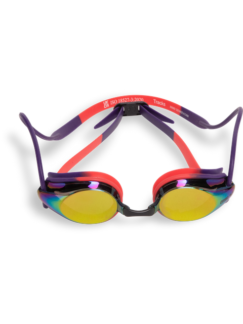 Arena Tracks Goggles - Copper Mirror/Plum/Coral