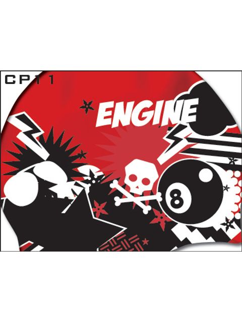 Punk Nation Silicone Swim Cap