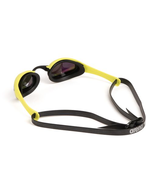 Arena Cobra Ultra Swipe Goggles - Emerald Mirror/Cyber Lime