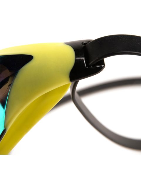 Arena Cobra Core Swipe Goggles - Emerald Mirror/Cyber Lime
