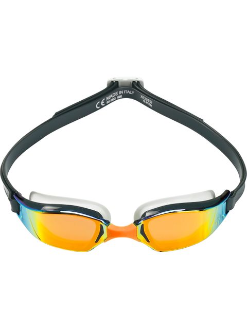 Michael Phelps Xceed Goggles - Titanium Mirrored/Dark Grey