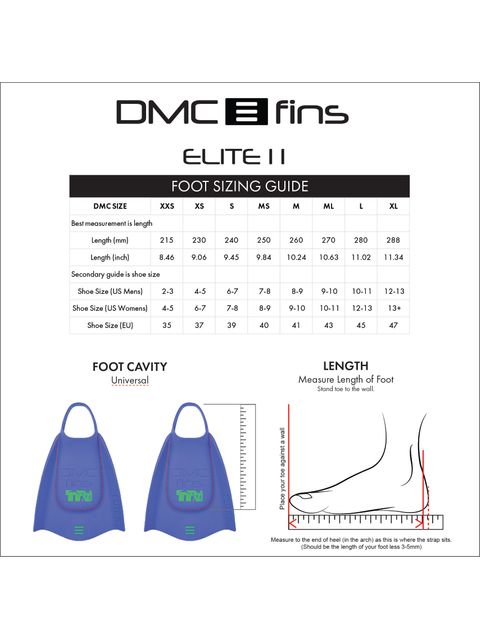 DMC Fins Elite 2 Fins - Indigo