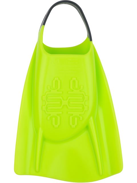 DMC Fins Elite Fins - Fluro & Charcoal