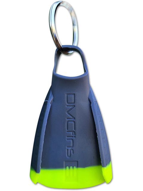 DMC Fins Keyring - Charcoal