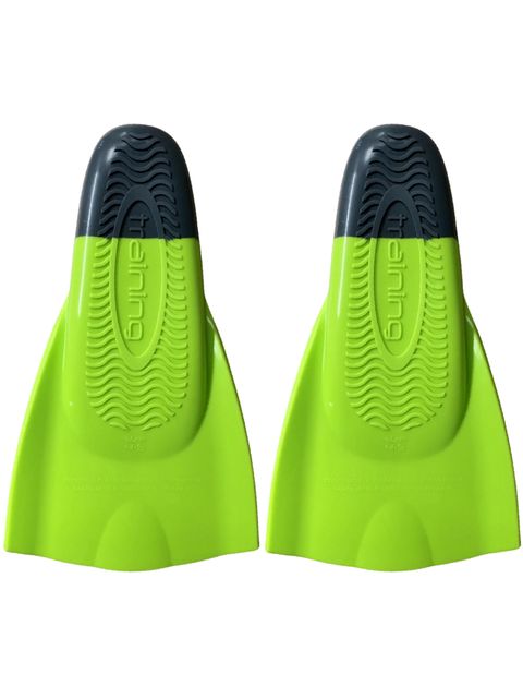 DMC Fins Original Fins - Green & Charcoal