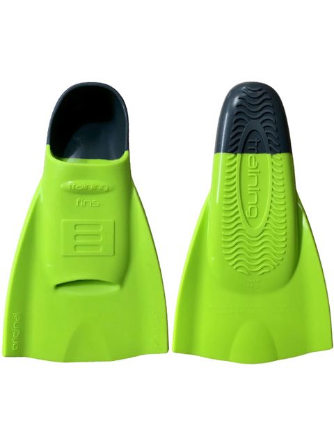 DMC Fins Original Fins - Green & Charcoal