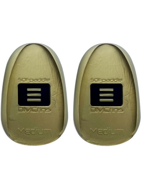 DMC Fins SOFpaddle Hand Paddles - Gold