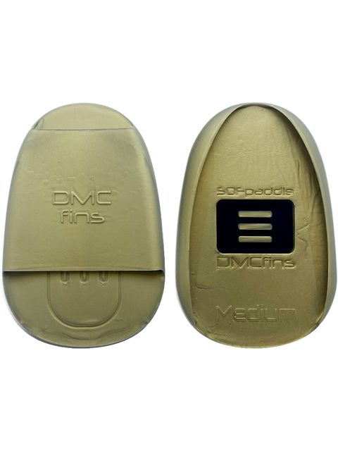 DMC Fins SOFpaddle Hand Paddles - Gold