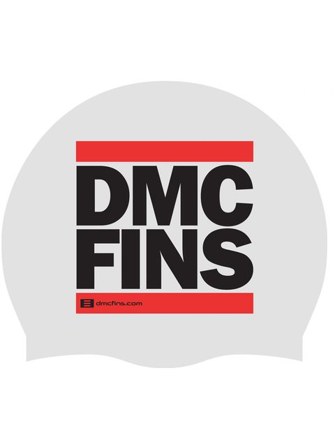 DMC Fins Swim Cap - DMC White