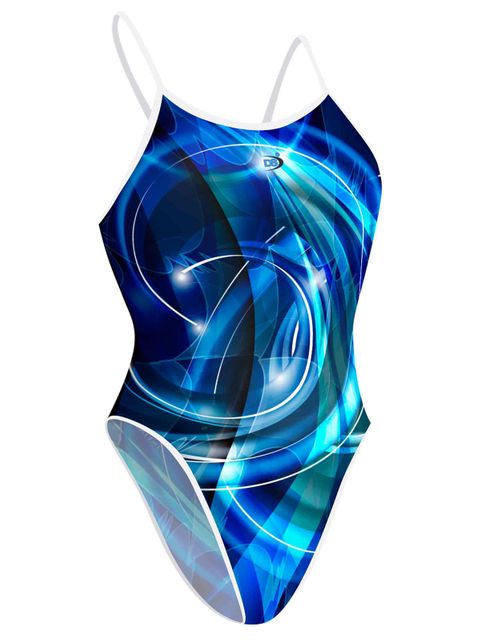 Disseny Sport Blue One Piece front