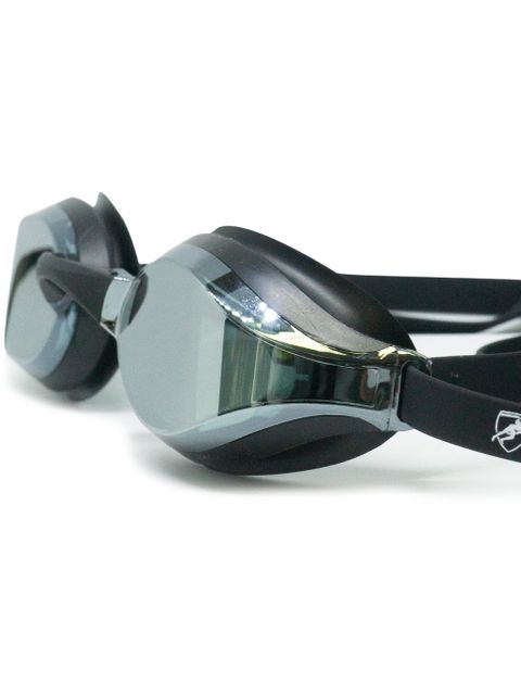 Engine Bullet Goggles - Silver Mirror/Black