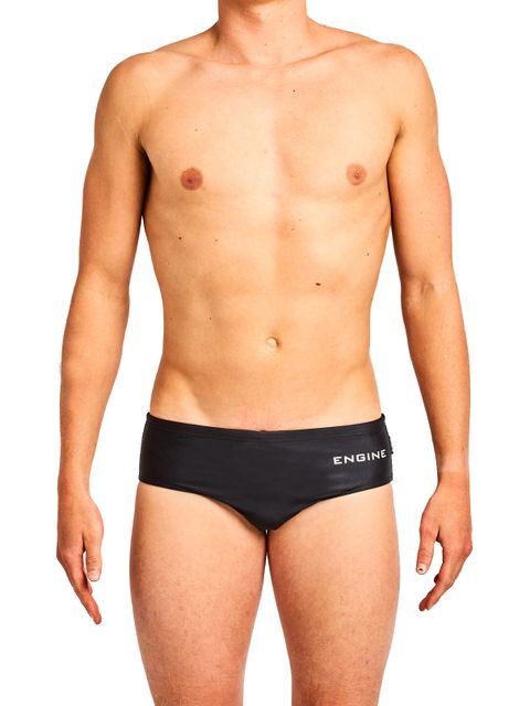Engine Club Cut Pool Briefs - Black