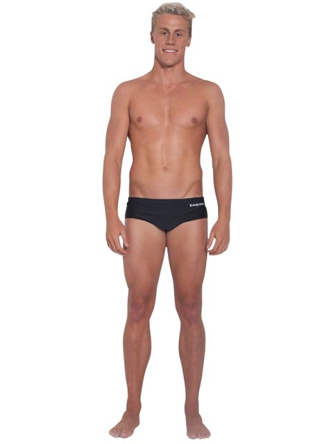 Engine Club Cut Pool Briefs - Black