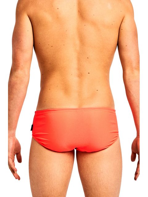 Engine Club Cut Pool Briefs - Fluro Red