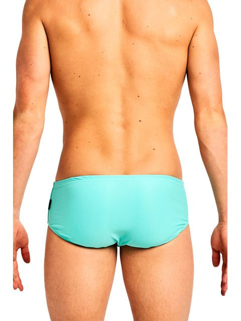 Engine Club Cut Pool Briefs - Turquoise