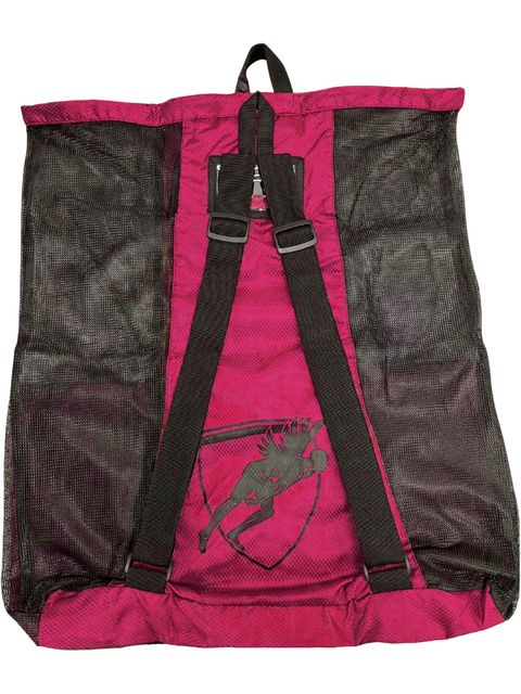 Engine Mesh Backpack - Maroon