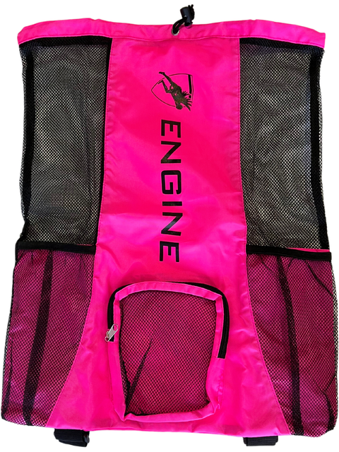 Engine Mesh Backpack - Pink