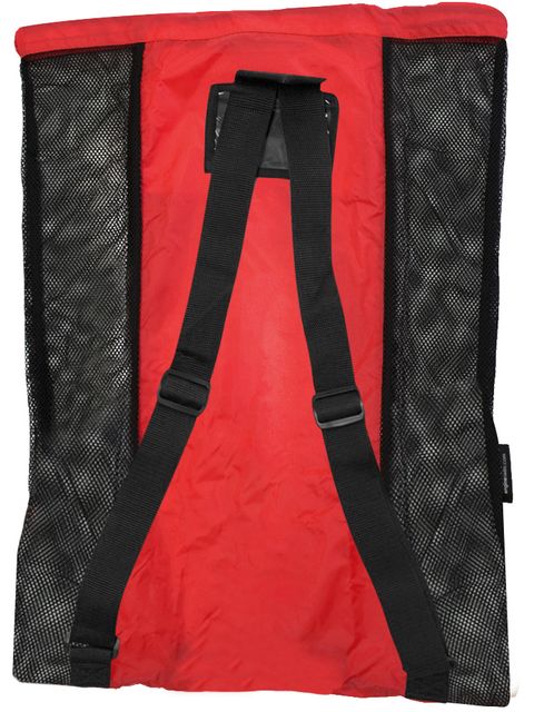 Engine Mesh Backpack - Red