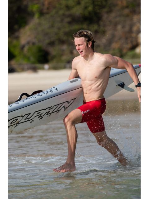 Engine Shredskin Jammers - Solid Red