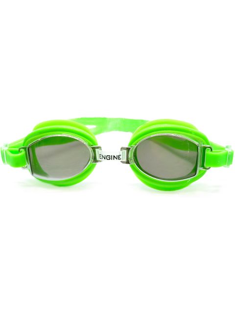 Engine Turbine Mirrored Goggles - Green
