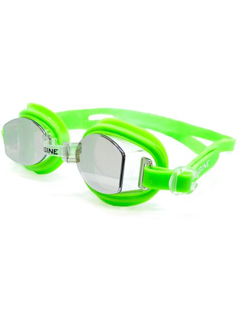 Engine Turbine Mirrored Goggles - Green
