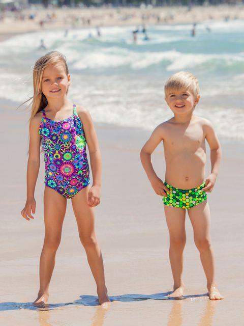 Funkita Chelsea Flower Toddler Girls One Piece