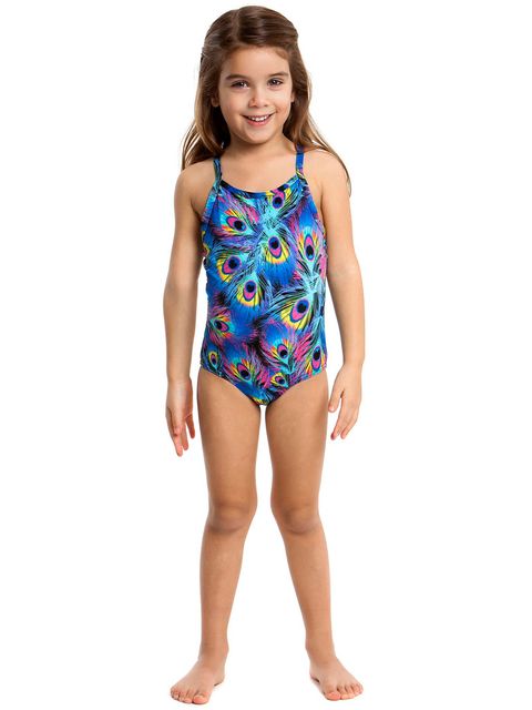 Funkita Peacock Paradise Toddler Girls One Piece