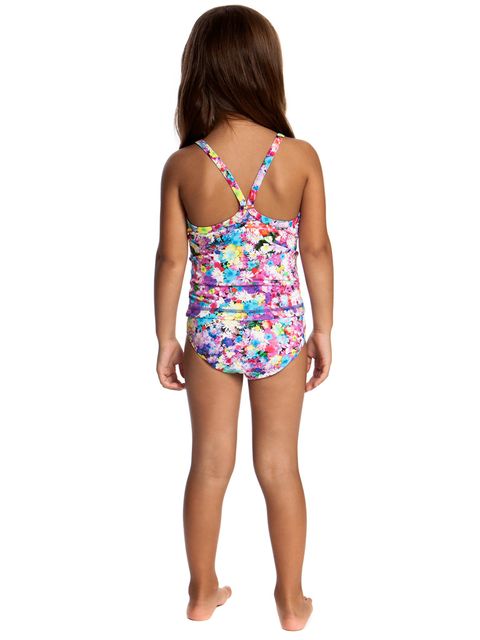 Funkita Garden Party Toddler Girls Tankini Back