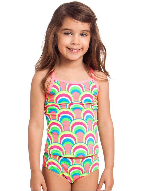 Funkita Sea Shells Toddler Girls Tankini