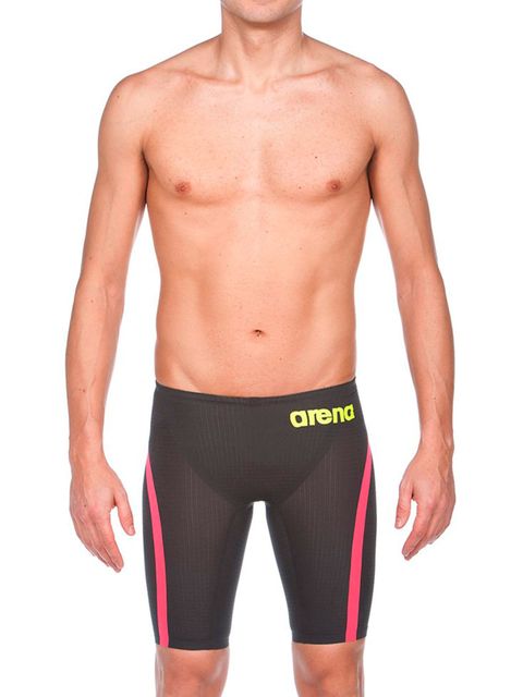 Arena Powerskin Carbon Flex VX Dark Grey & Fluro Red Jammers