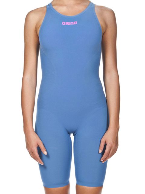 Arena Powerskin R-Evo One Blue & Pink Kneelength 