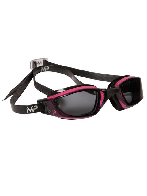 Michael Phelps XCEED Ladies Pink & Black Smoked Goggles 3