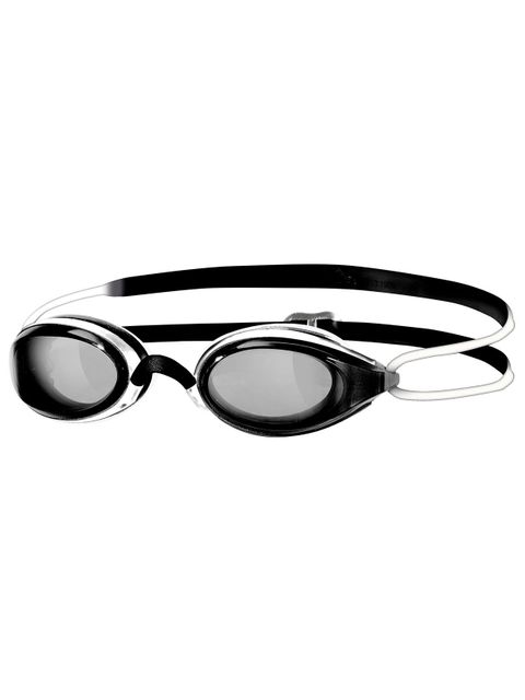 Zoggs Fusion Air Junior Black & White Tinted Lens Goggles