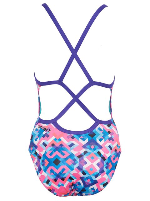 Finz Kool Kalaiedoscope Girls One Piece