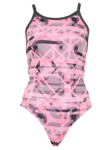 Finz Pretty in Pink Girls One Piece