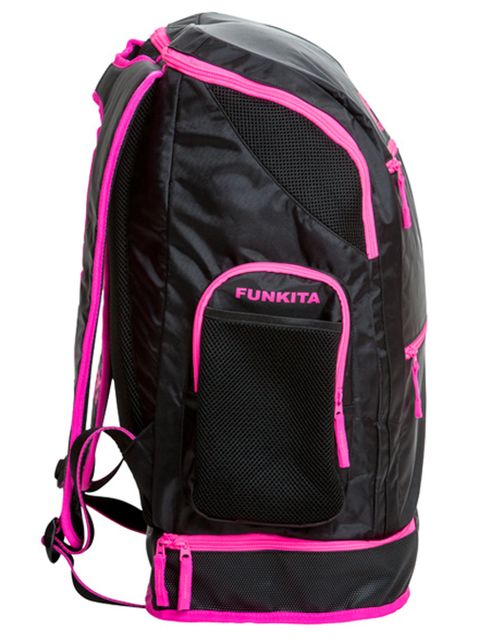 Funkita Pink Shadow Backpack Side