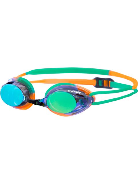 Vorgee Missile Goggles - Fuze Mirror/Teal/Fluro Orange