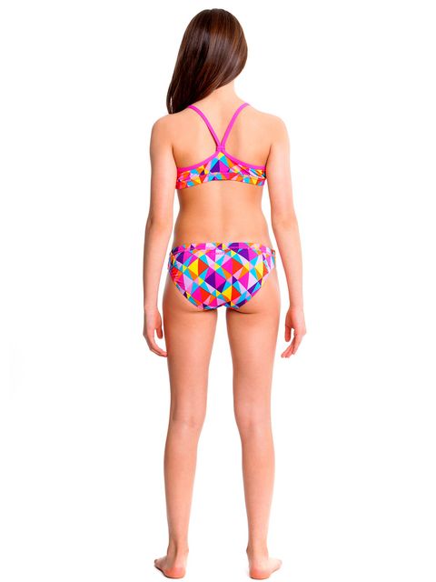 Funkita Prism Collision Girls Sports Bikini