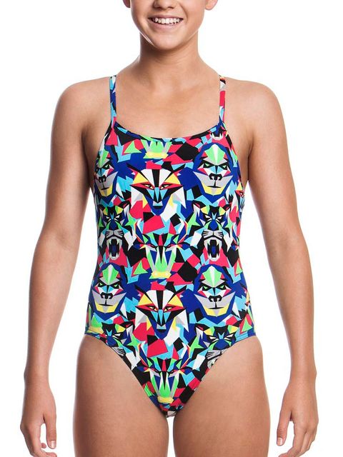 Funkita Primal Predator Girls One Piece Swimsuit