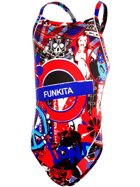 Funkita Punk Patriot Girls One Piece Swimsuit