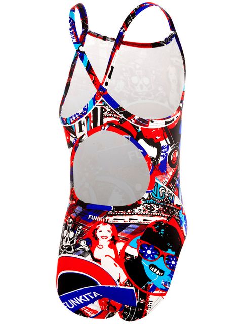 Funkita Punk Patriot Girls One Piece Swimsuit