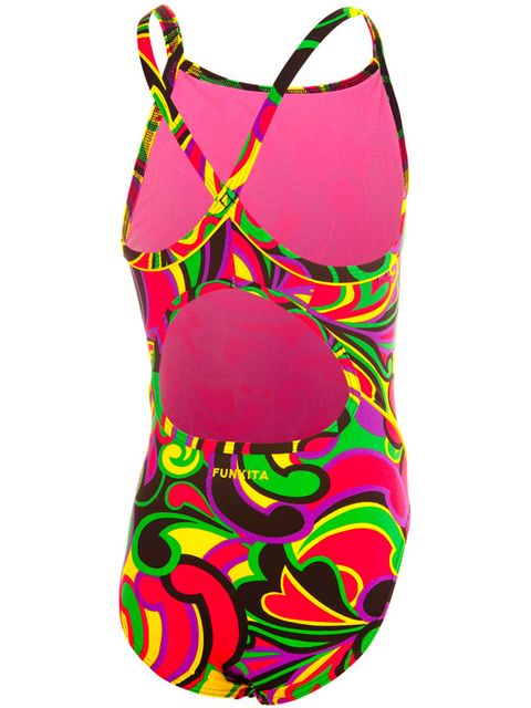 Funkita Woodstock Revival Girls One Piece Swimsuit