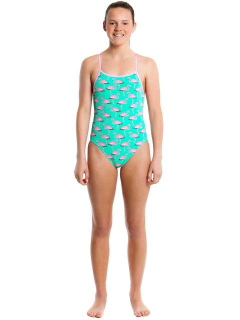 Funkita Go Flamingo Girls One Piece