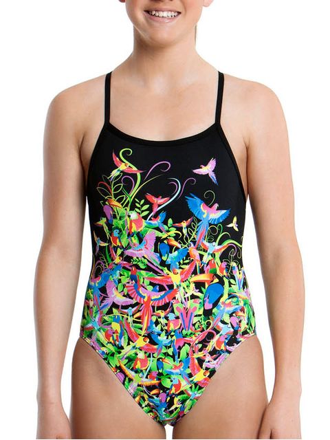 Funkita Macaw Magic Girls One Piece