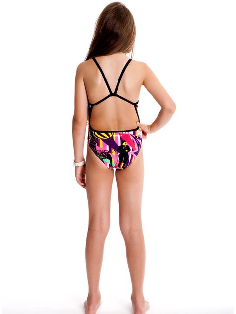 Funkita Roll Up Roll Up Girls One Piece Swimsuit