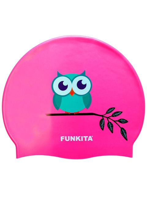 Funkita Owl Silicone Swimming Cap
