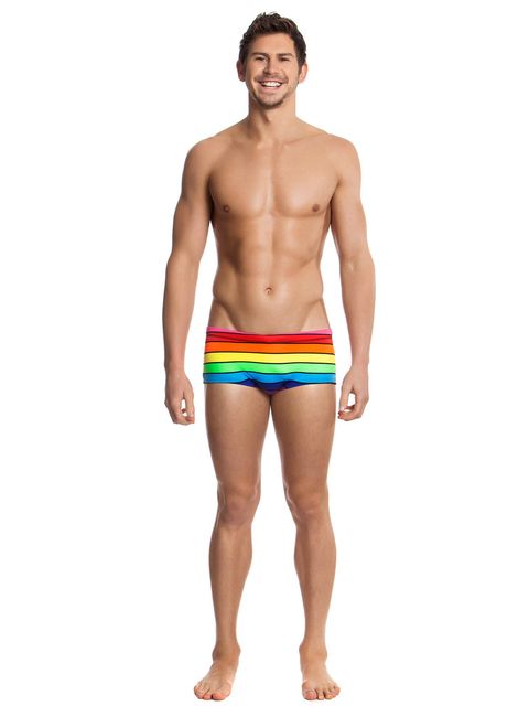 Funky Trunks Rainbow Racer Mens Trunks