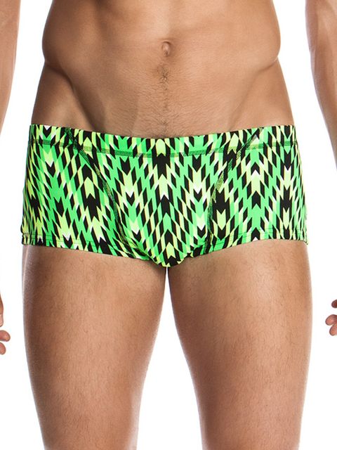 Funky Trunks Neon Razor Mens Trunks Front
