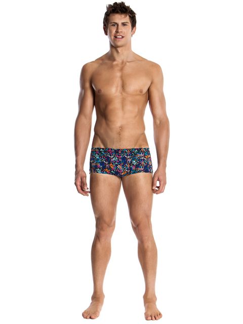 Funky Trunks QR Crazy Mens Trunks Front1