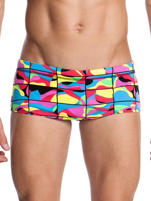 Funky Trunks Colour Frame Boys Trunks Front